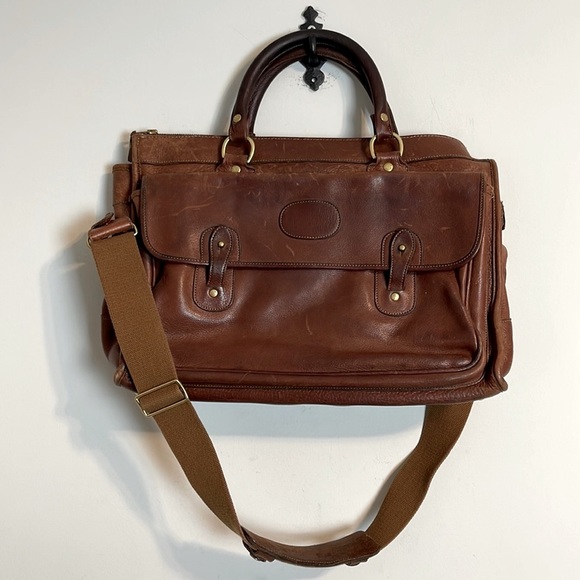 Ghurka Bags Vintage Ghurka Marley Hodgson No 7 Full Leather Satchel